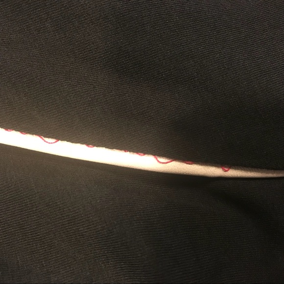 Coogi long sleeve ruched logo graphic blouse top - Picture 7 of 8